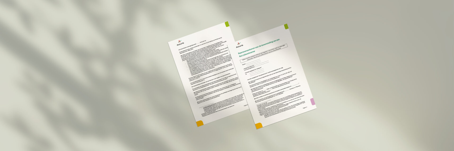 Gratis raamovereenkomst flexi-job